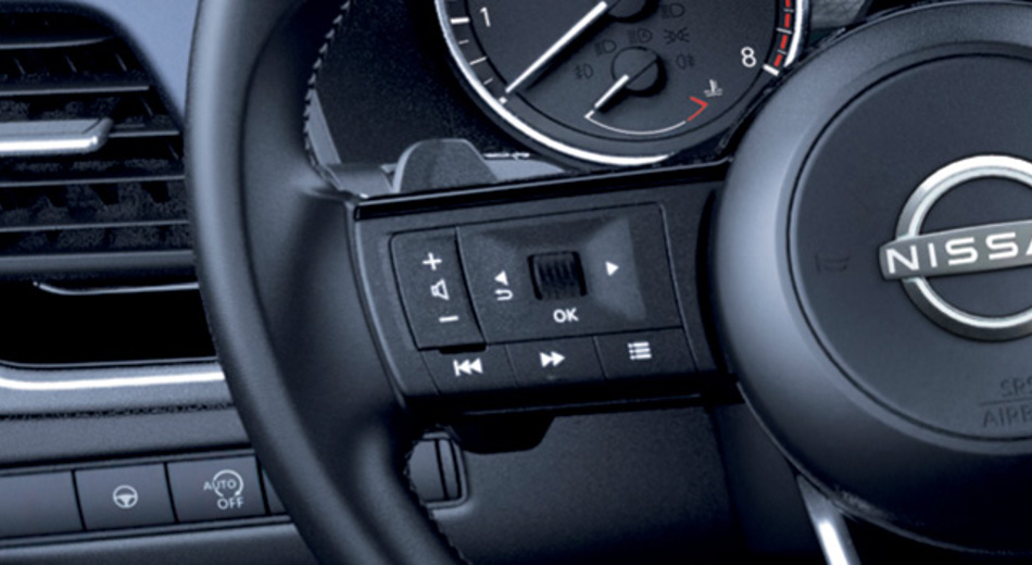 Qashqai Steering wheel controls