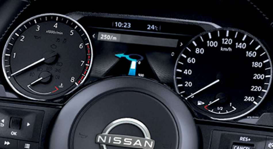 Qashqai High Definition Driver Information Screen